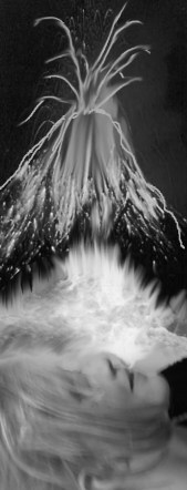 Godess making mountains.