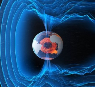 Earth's Magnetic Field (ESA/ATG Medialab image)