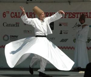 Whirling Dervishly