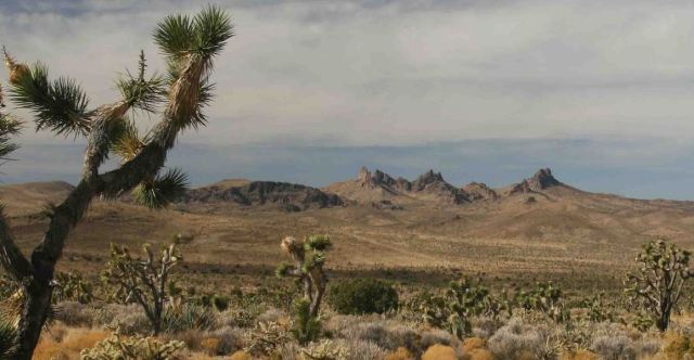 California desert, moving closer to the sun