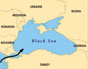 Black Sea, breaching the Bosophorous