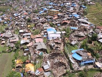 Barpak, Nepal - the day after the quake that killed thousands.