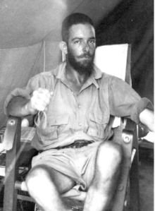 Harry Hess selfie, 1929