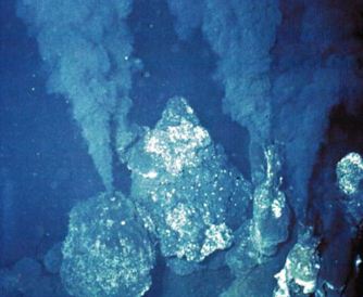 Black Smokers, off American west coast in the PacificUS Gov't photo: NSF