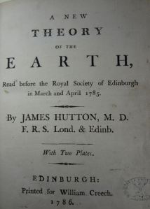 Theory of the Earth - the book of modern geology
