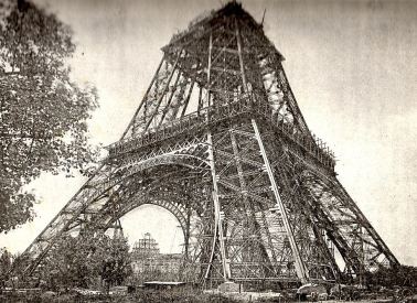 Eiffel Tower in 1888