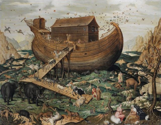  noahs-ark-on-ararat-by-simon-de-myle-1570